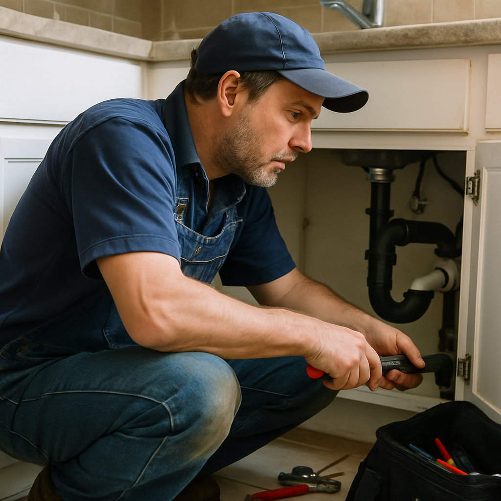 Mark, Plumber